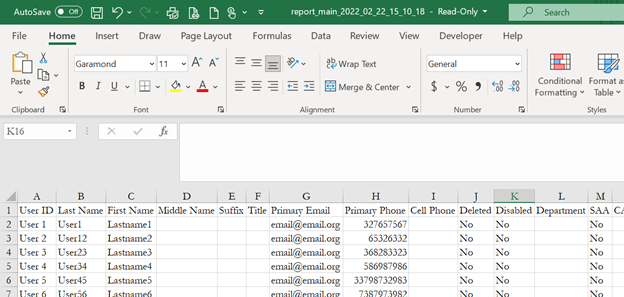 Entitlement Reference Guide - Section 10 - 10.8 excel report Entitlement Reference Guide - Section 10 - 10.8 excel report